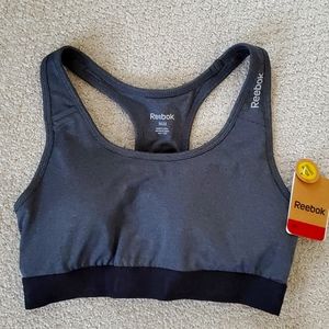 Reebok medium support sports bra